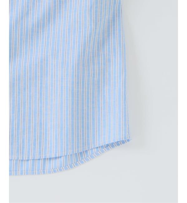 JOURNAL STANDARD relume「《予約》JAMES FABRIC コットンリネン ストライプ 半袖シャツ」|シャツ・ブラウス|