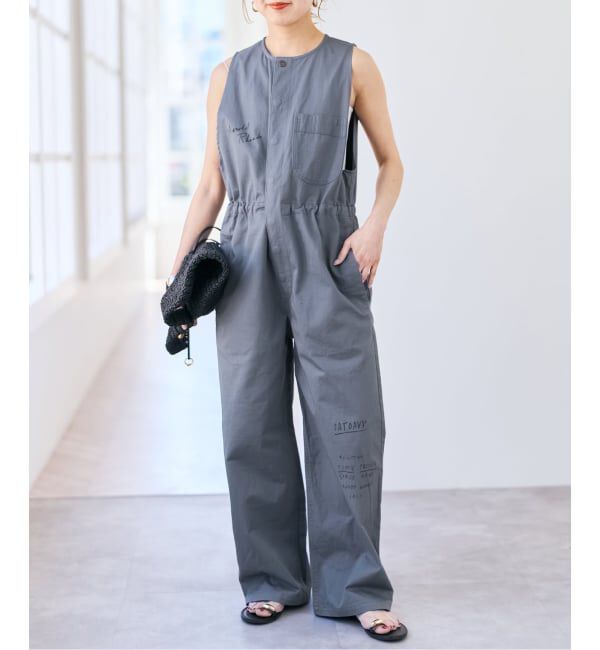 Spick and Span「PAY・DAY / ペイデイ 別注N/S オールインワン」|オールインワン|サックスブルー