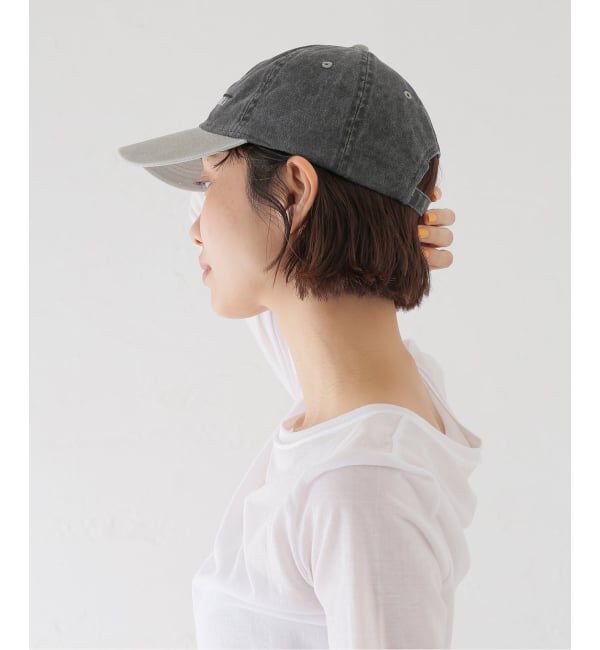 FRAMeWORK「AMERICAN LOCALS SOUVENIR Baseball Cap fr(ブラック)」|キャップ・キャスケット|