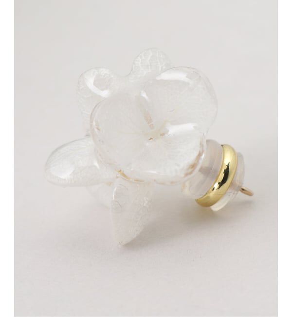 「alpaca to hana/アルパカトハナ　紫陽花ピアス」|ピアス|