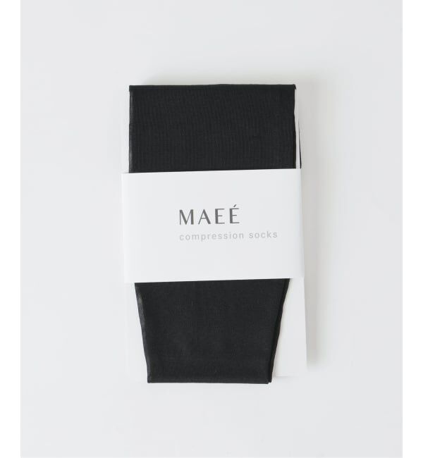  「MAEE/マエエ コンプレッションソックスシアー」|ソックス|