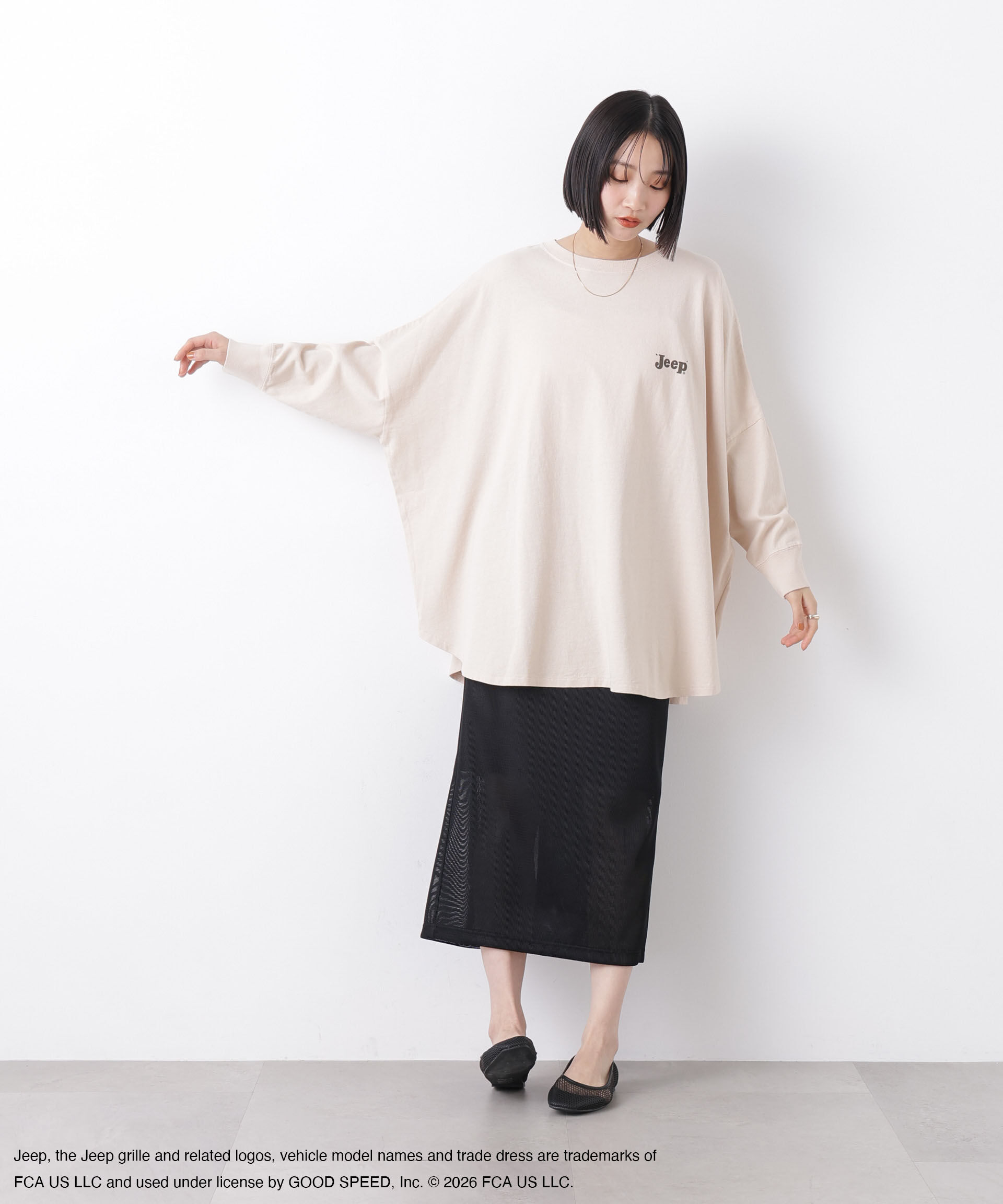 nano･universe「GOOD ROCK SPEED/ジープ Big LS shirts」|Tシャツ・カットソー|
