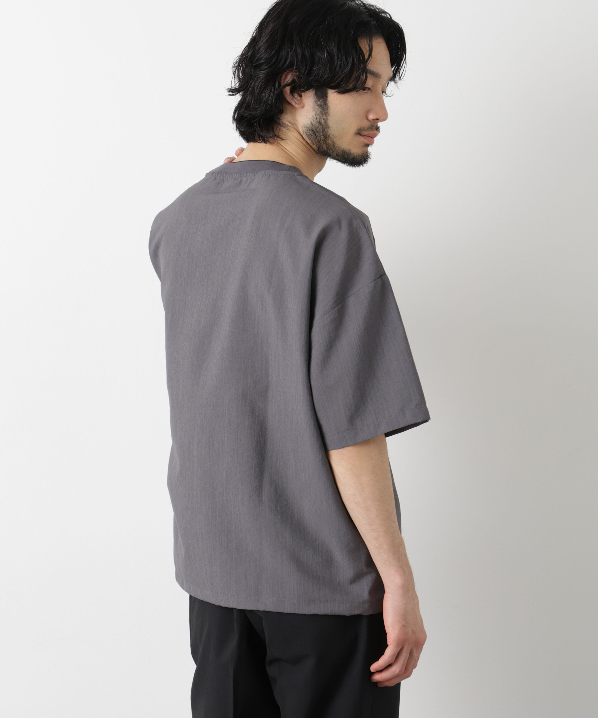 nano･universe「セオアルファ プルオーバーTシャツ 半袖」|Tシャツ・カットソー|