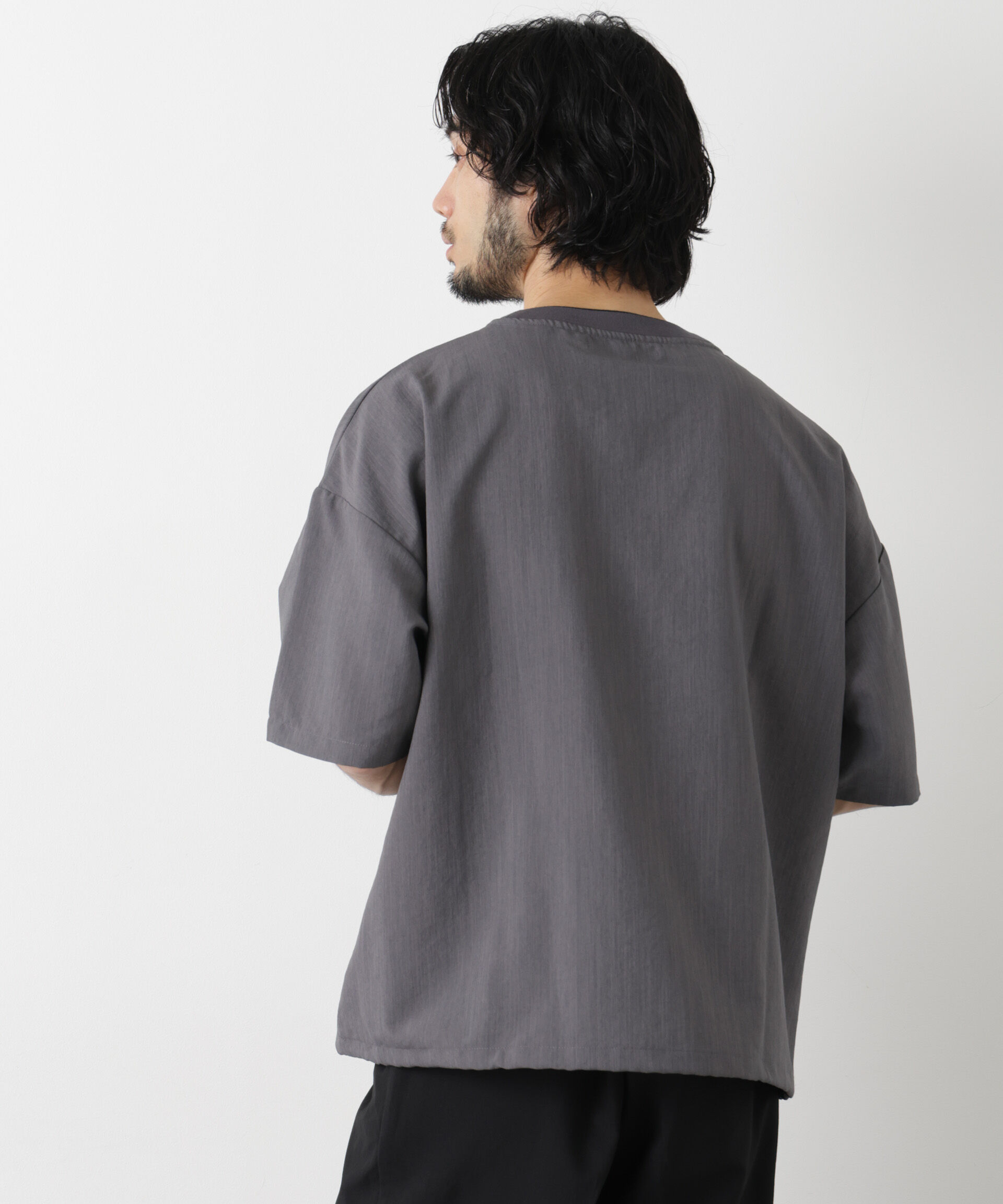 nano･universe「セオアルファ プルオーバーTシャツ 半袖」|Tシャツ・カットソー|