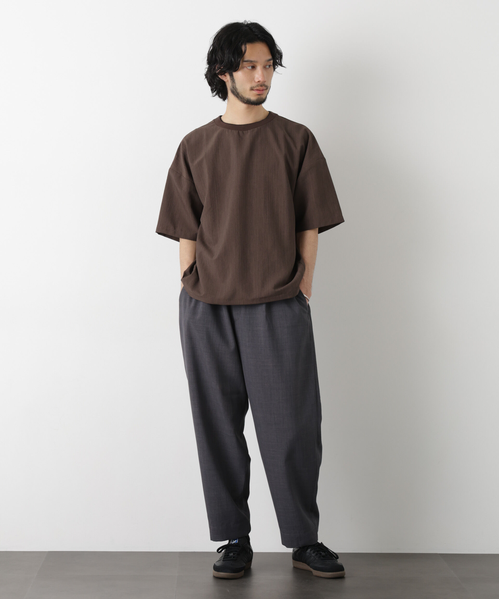 nano･universe「セオアルファ プルオーバーTシャツ 半袖」|Tシャツ・カットソー|