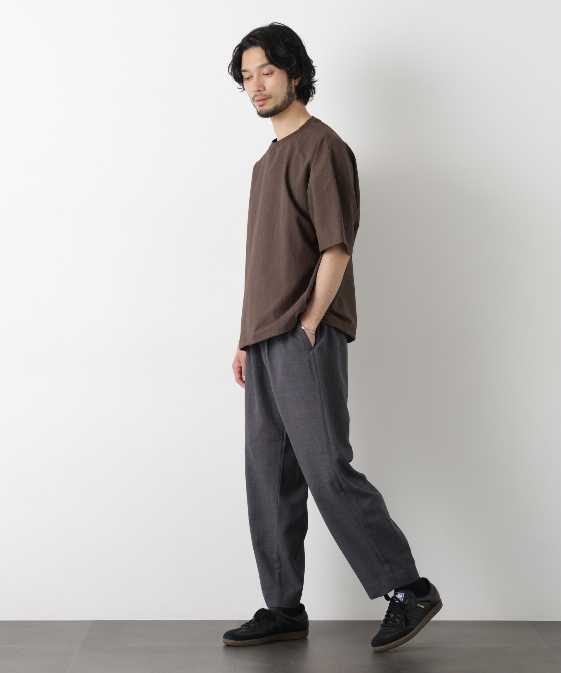 nano･universe「セオアルファ プルオーバーTシャツ 半袖」|Tシャツ・カットソー|