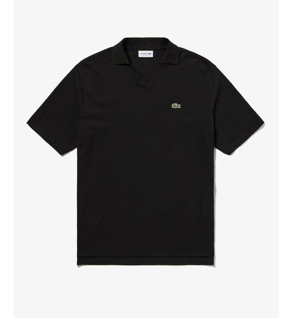 LACOSTE「L.12.12アレンジ スキッパーネックポロシャツ」|ポロシャツ|