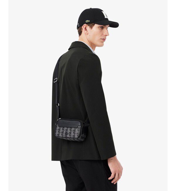 LACOSTE「ザ ブレンド モノグラムコンビレポーターバッグ / ショルダーバッグ」|ショルダー・メッセンジャー|