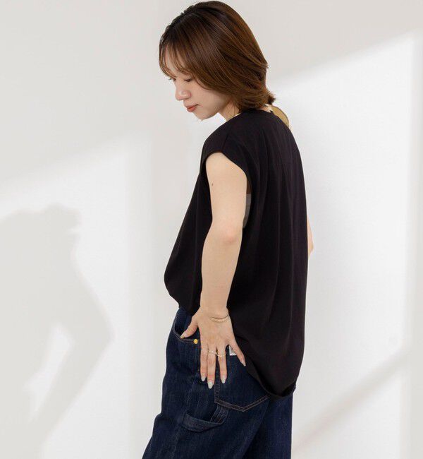 NOLLEY'S「【WEB限定】フリルTシャツ」|Tシャツ・カットソー|