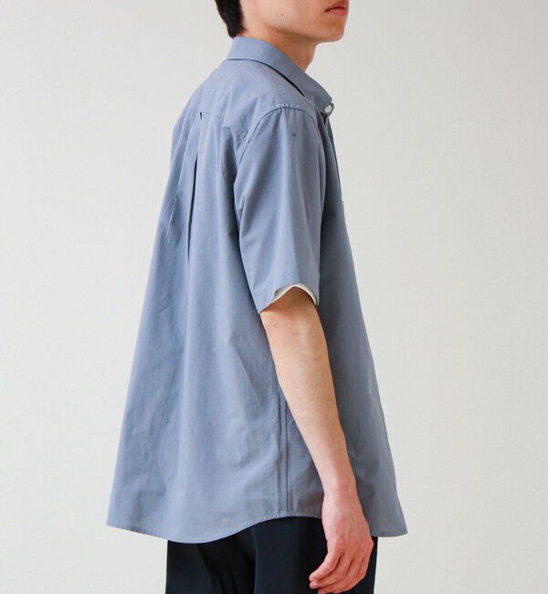 GLOSTER「オーバーフローサッカーニットテープS/Sシャツ」|シャツ・ブラウス|