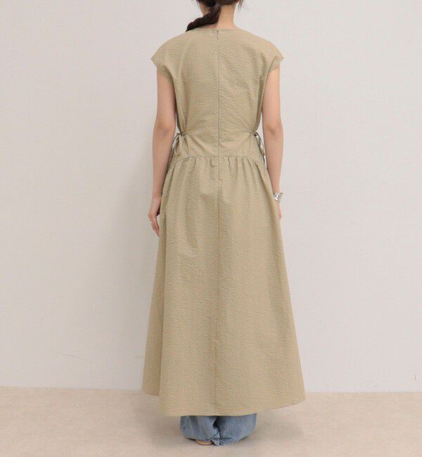 fredy emue「コットンリップルサイドドロストワンピース」|ワンピース|