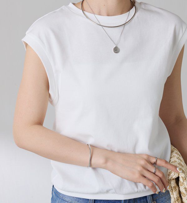  「【接触冷感】Qanos.クールタッチTシャツ」|Tシャツ・カットソー|