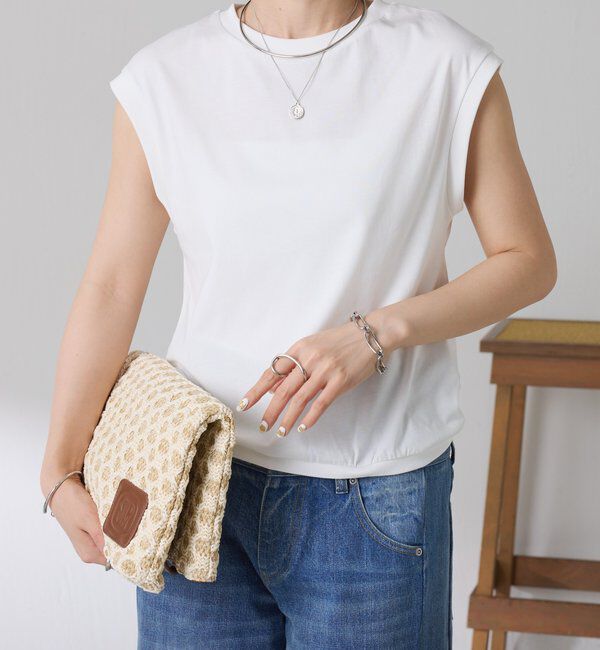  「【接触冷感】Qanos.クールタッチTシャツ」|Tシャツ・カットソー|