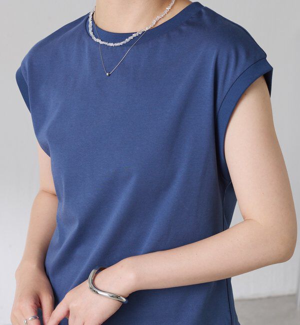  「【接触冷感】Qanos.クールタッチTシャツ」|Tシャツ・カットソー|