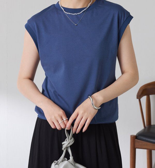  「【接触冷感】Qanos.クールタッチTシャツ」|Tシャツ・カットソー|