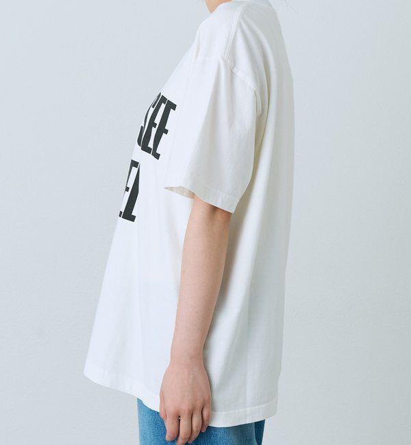  「予約【A・MONN】【綿100%/洗濯機洗い可】feelロゴTee」|Tシャツ・カットソー|
