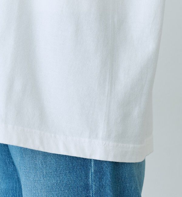  「予約【A・MONN】【綿100%/洗濯機洗い可】feelロゴTee」|Tシャツ・カットソー|