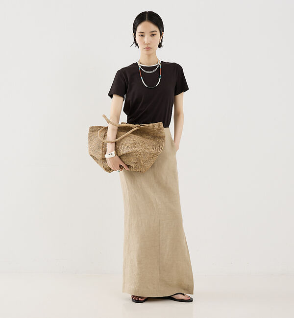 The Store by C' 「【NINETY PERCENT】COTTON CREW NECK T SHIRT」|Tシャツ・カットソー|