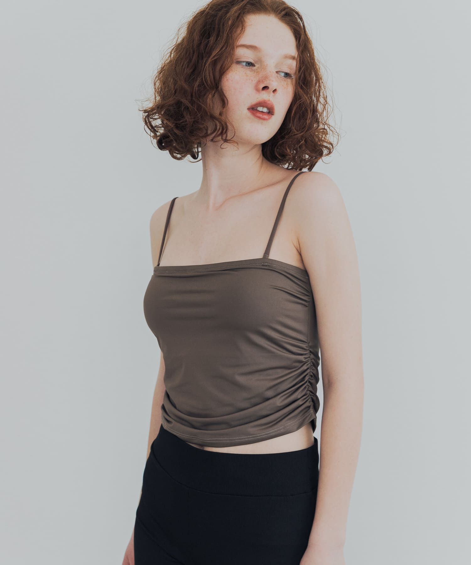 URBAN RESEARCH「『UVカット』Swim URBAN RESEARCH　スイム サイドギャザーブラトップ」|ビキニ|