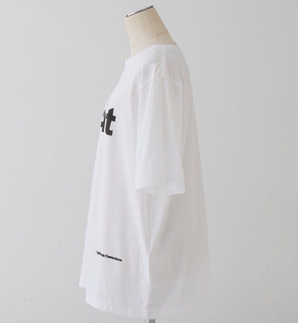  「シルケットロゴプリント&times;刺繍Tシャツ」|プルオーバー|