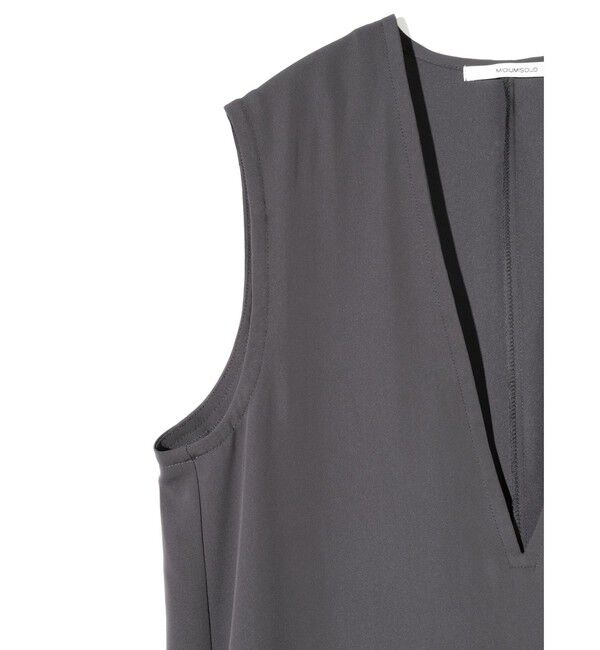 MIDIUMISOLID「MIDIUMISOLID for Ladies 2WAYスキッパーワンピース」|ワンピース|