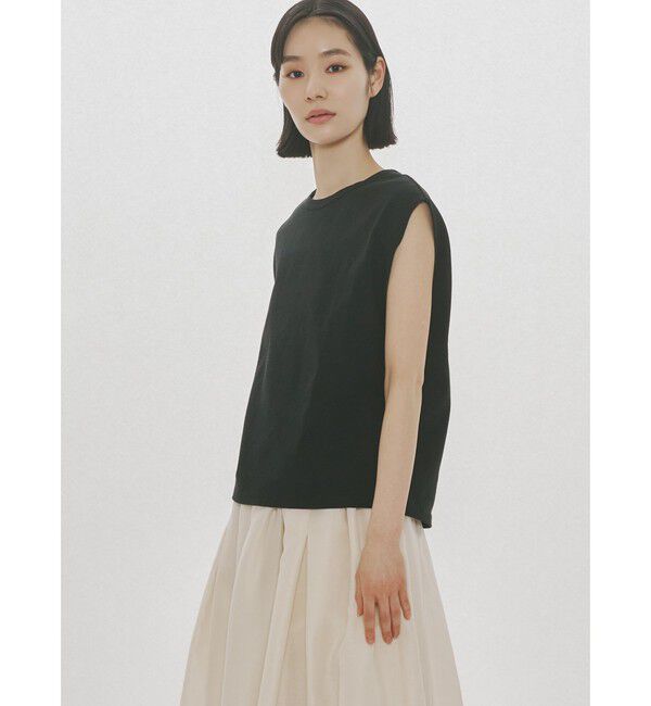 MIDIUMISOLID「MIDIUMISOLID for Ladies フレンチスリーブプルオーバー」|Tシャツ・カットソー|