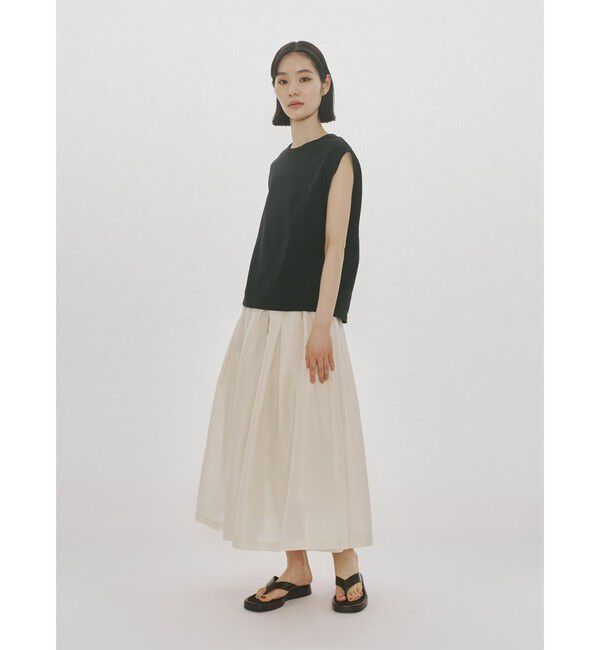 MIDIUMISOLID「MIDIUMISOLID for Ladies フレンチスリーブプルオーバー」|Tシャツ・カットソー|
