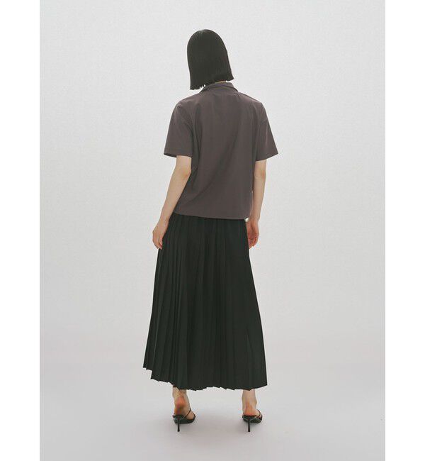 MIDIUMISOLID「MIDIUMISOLID for Ladies エッセンシャルジップネックトップス」|Tシャツ・カットソー|