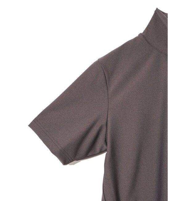 MIDIUMISOLID「MIDIUMISOLID for Ladies エッセンシャルジップネックトップス」|Tシャツ・カットソー|