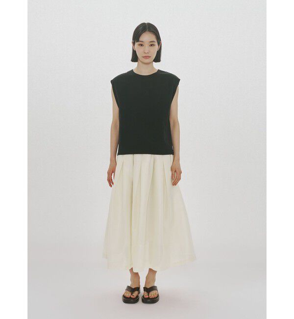 MIDIUMISOLID「MIDIUMISOLID for Ladies フレアミドルスカート」|スカート|