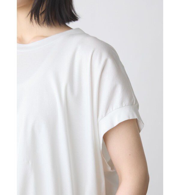 MidiUmi「MidiUmi ヘムギャザーノースリーブ」|Tシャツ・カットソー|