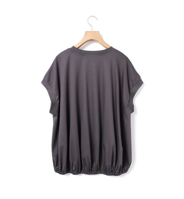 MidiUmi「MidiUmi ヘムギャザーノースリーブ」|Tシャツ・カットソー|