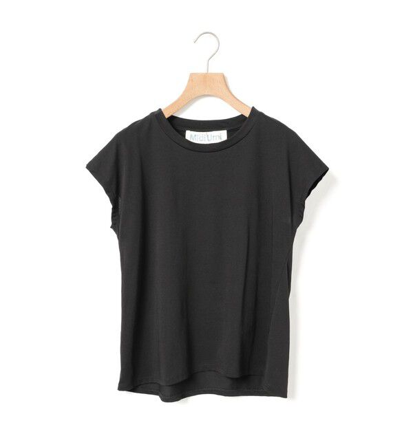 MidiUmi「MidiUmi フレンチスリーブプルオーバー」|Tシャツ・カットソー|ブラック