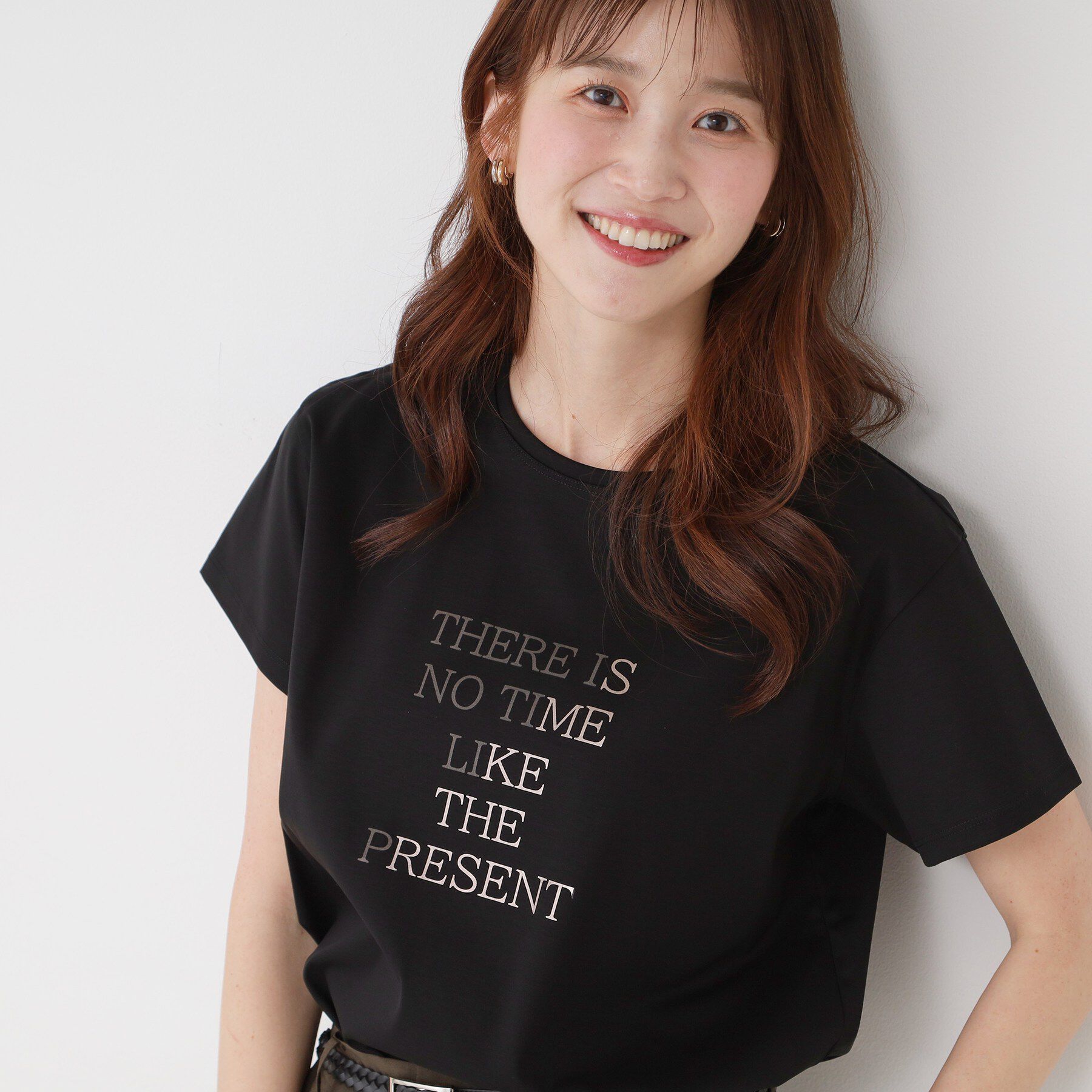 COUP DE CHANCE「【手洗い可／接触冷感/抗菌防臭/消臭/UVカット】半袖ロゴTシャツ」|Tシャツ・カットソー|