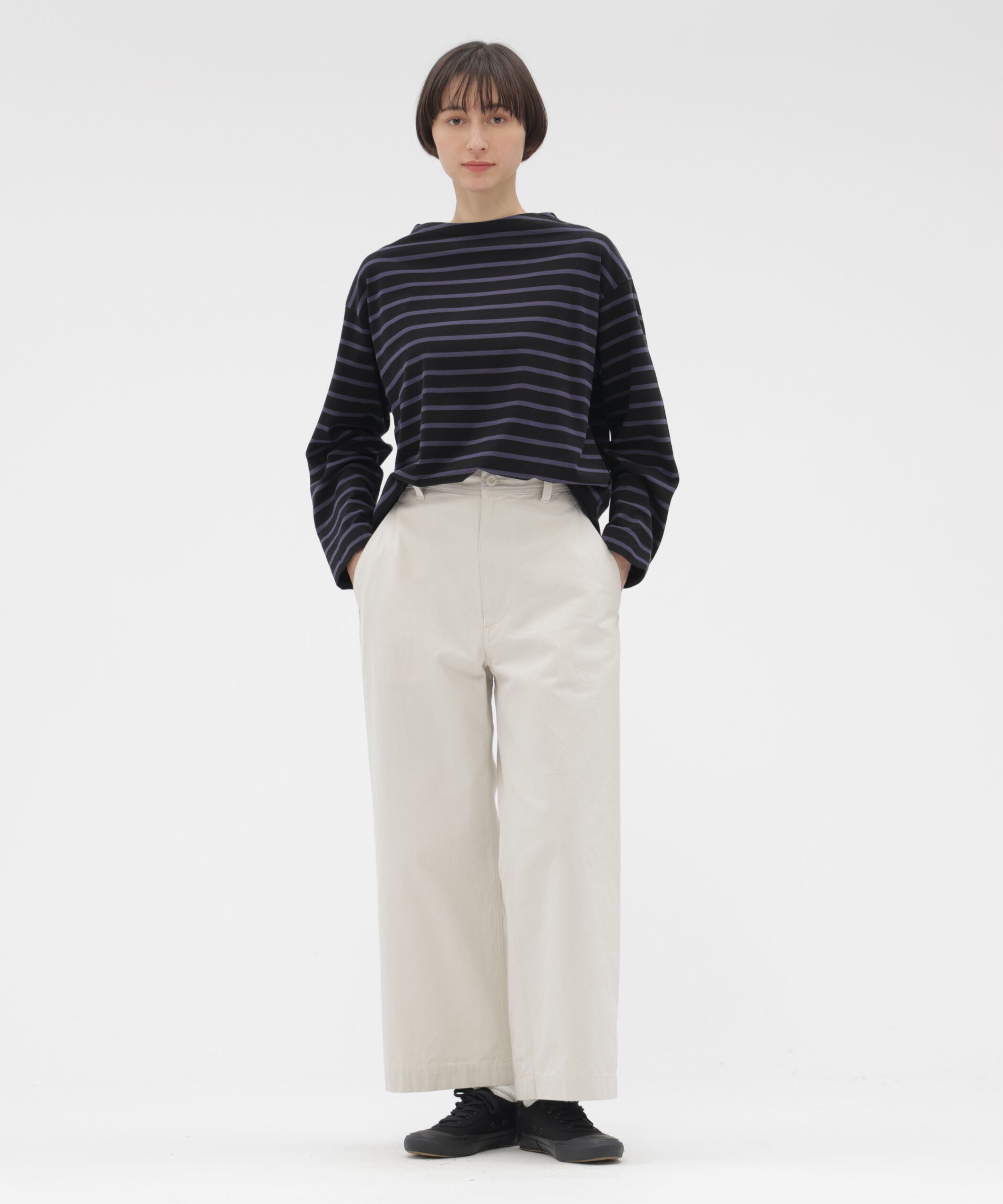 MHL.「SMOOTH COTTON JERSEY TOP」|Tシャツ・カットソー|