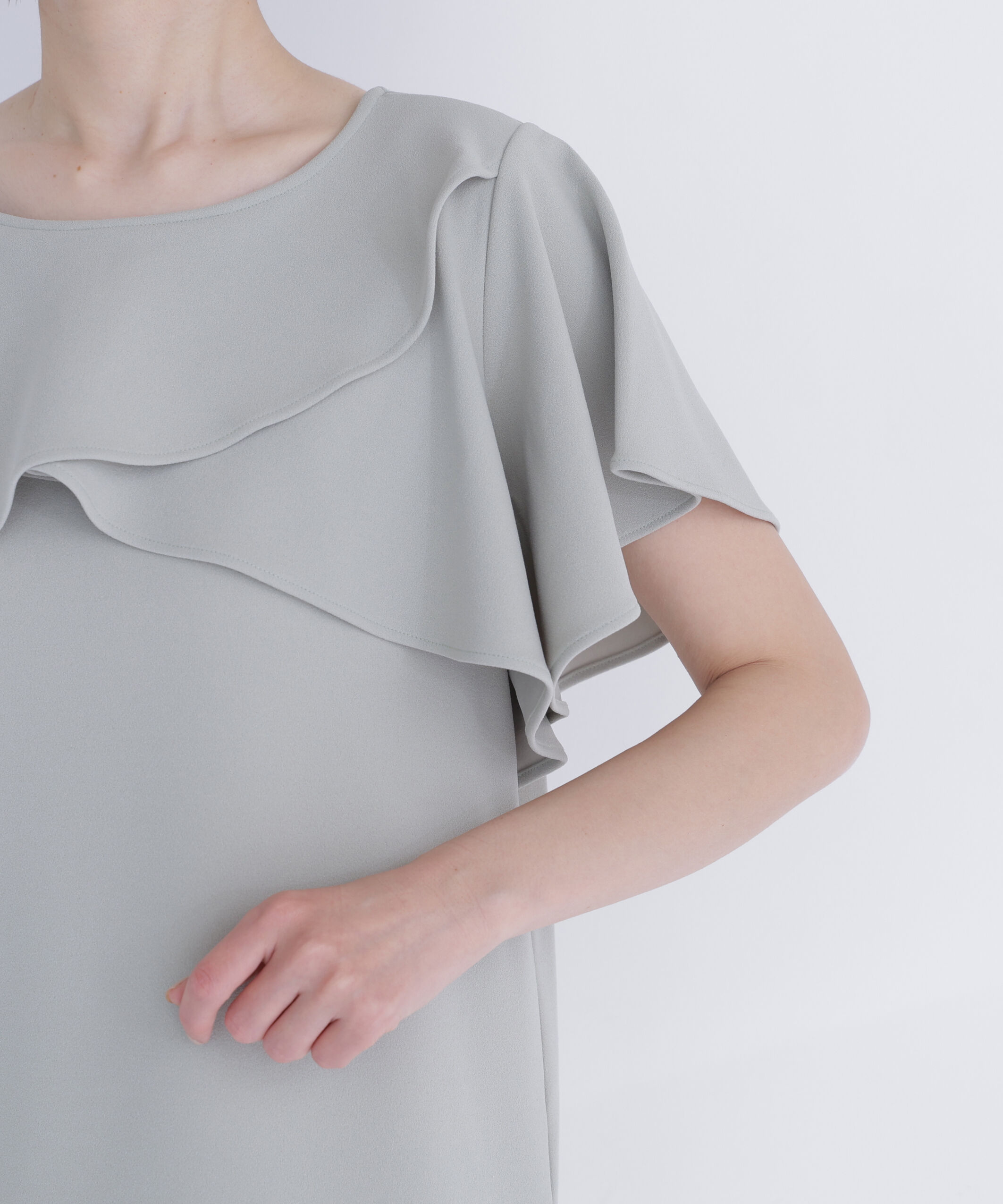  「カットジョーゼットトップス」|Tシャツ・カットソー|