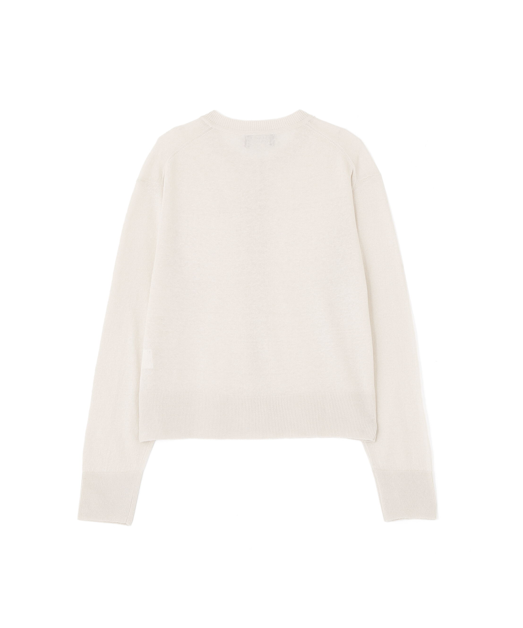  「FINE LINEN KNITWEAR」|カーディガン|