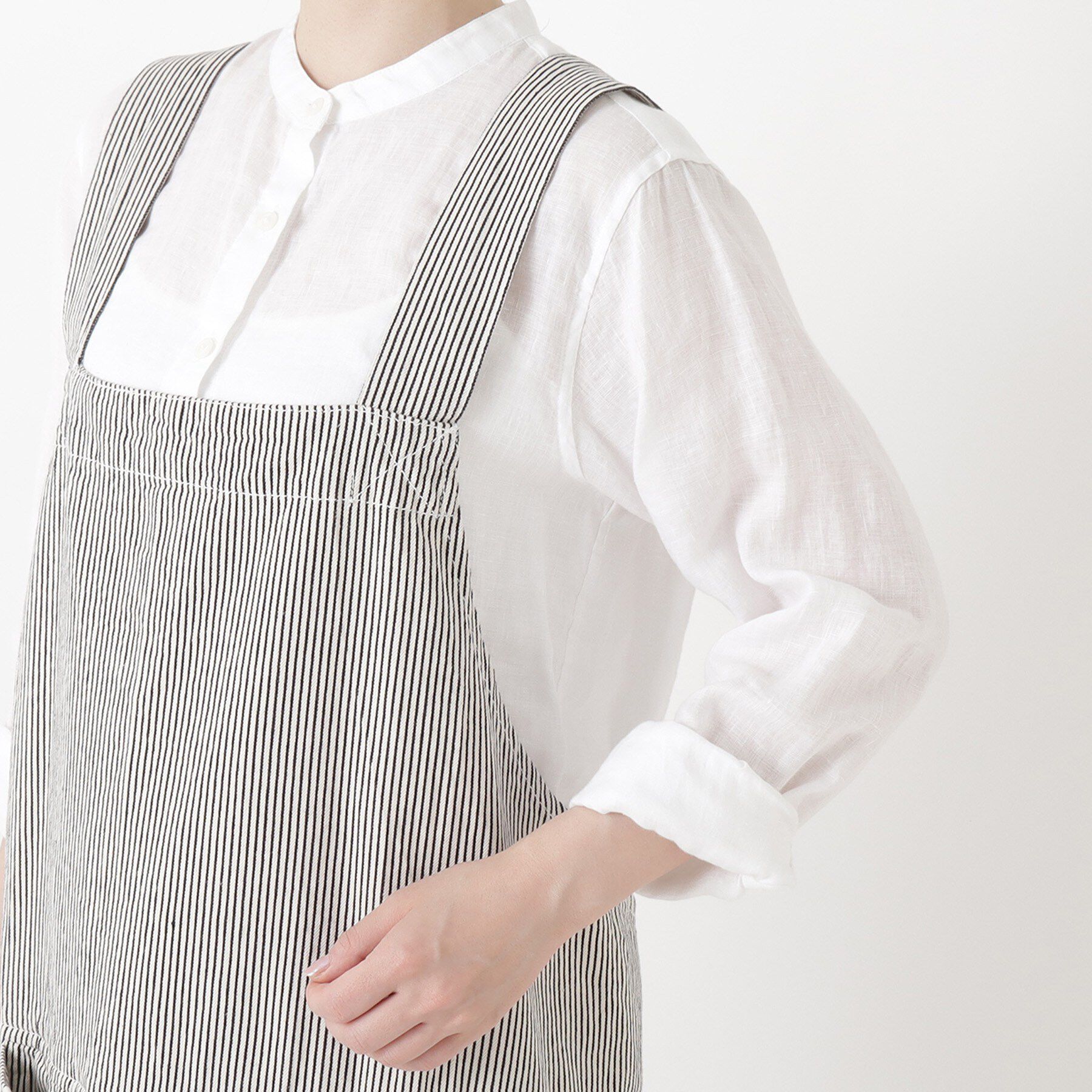 212 KITCHEN STORE「OPAｘタイプパッカブルエプロン ヒッコリー26 ＜212Kオリジナル＞」|食器・キッチングッズ|