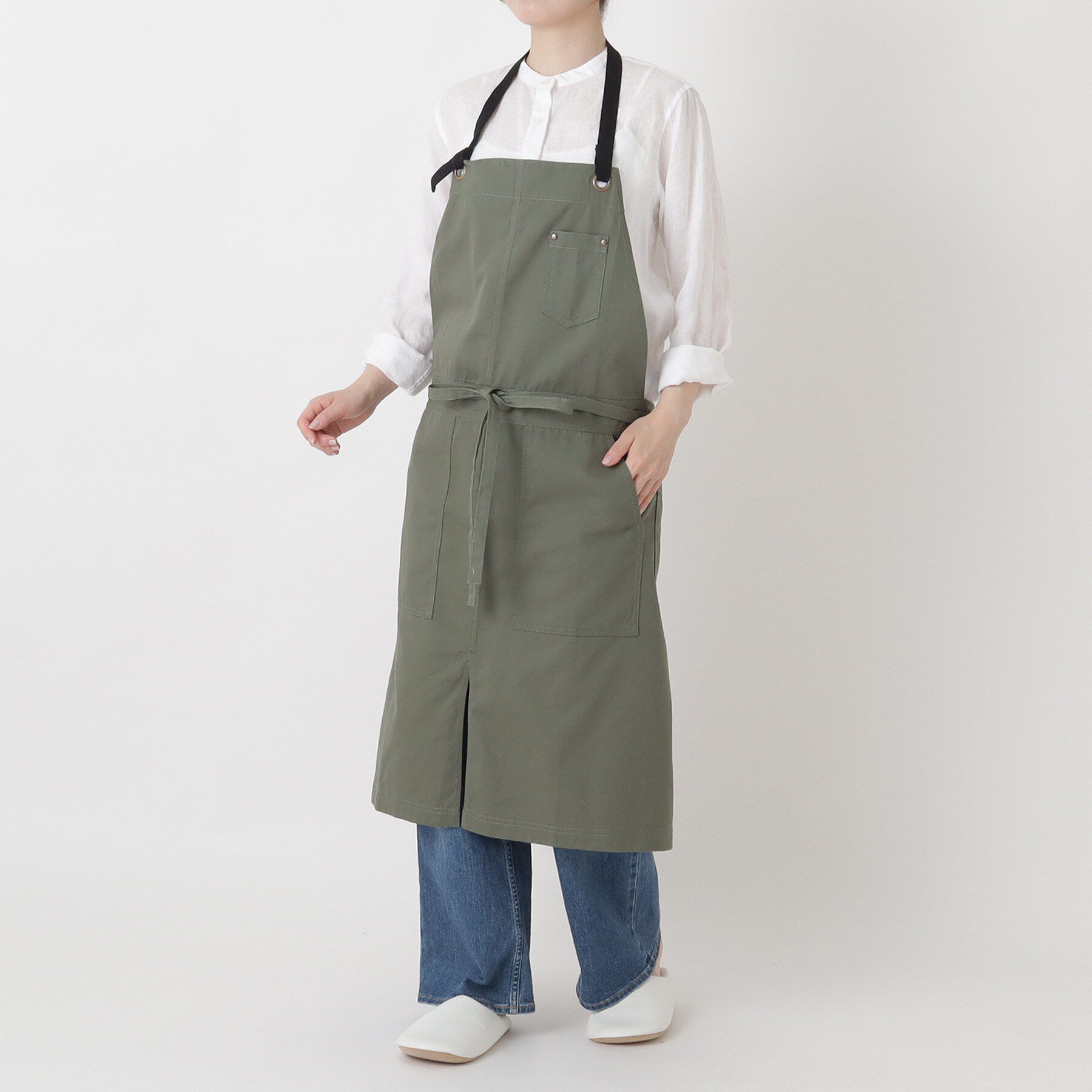 212 KITCHEN STORE「ツールスタンドロングエプロン KH」|食器・キッチングッズ|