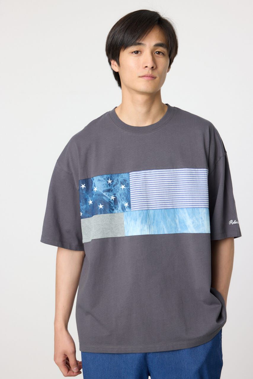 RODEO CROWNS「チェストミックスTシャツ」|Tシャツ・カットソー|GRY