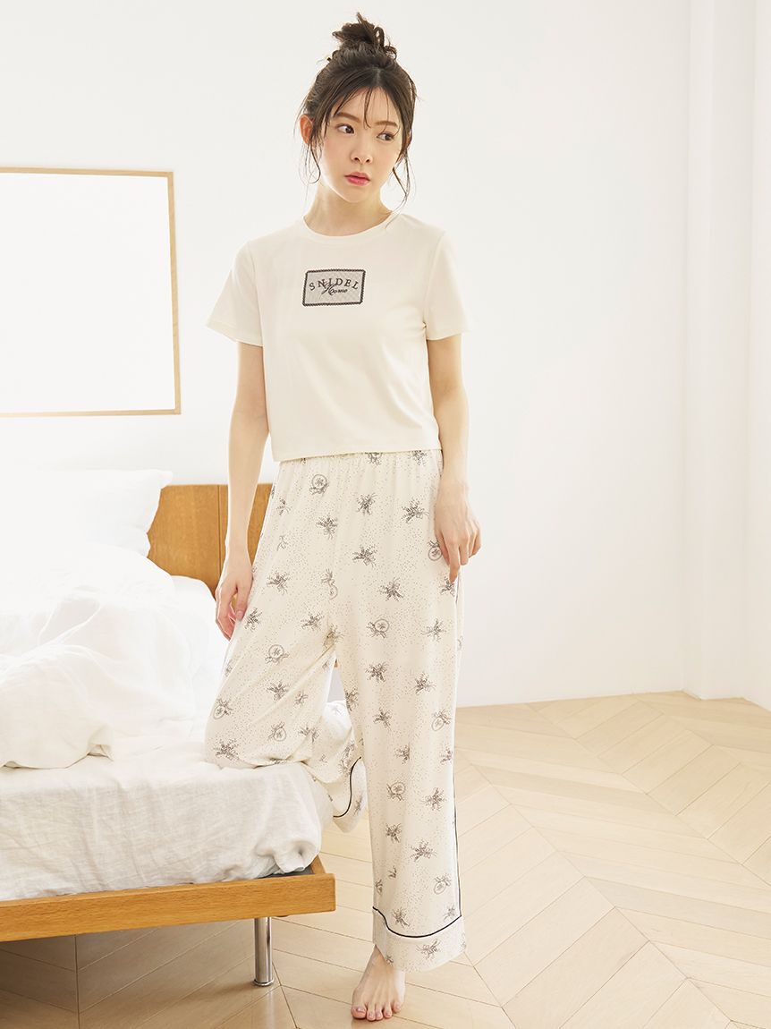 SNIDEL HOME「【Moilis】ロングパンツ」|ルームウェア|