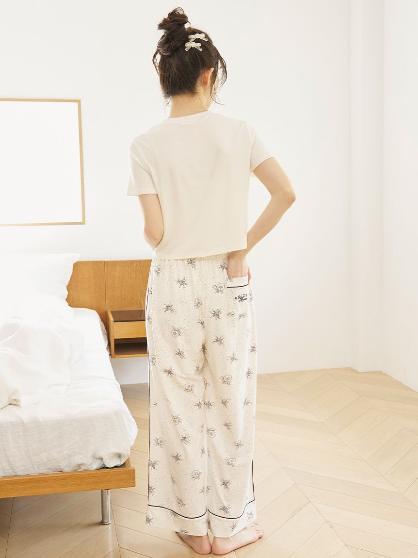 SNIDEL HOME「【Moilis】ロングパンツ」|ルームウェア|