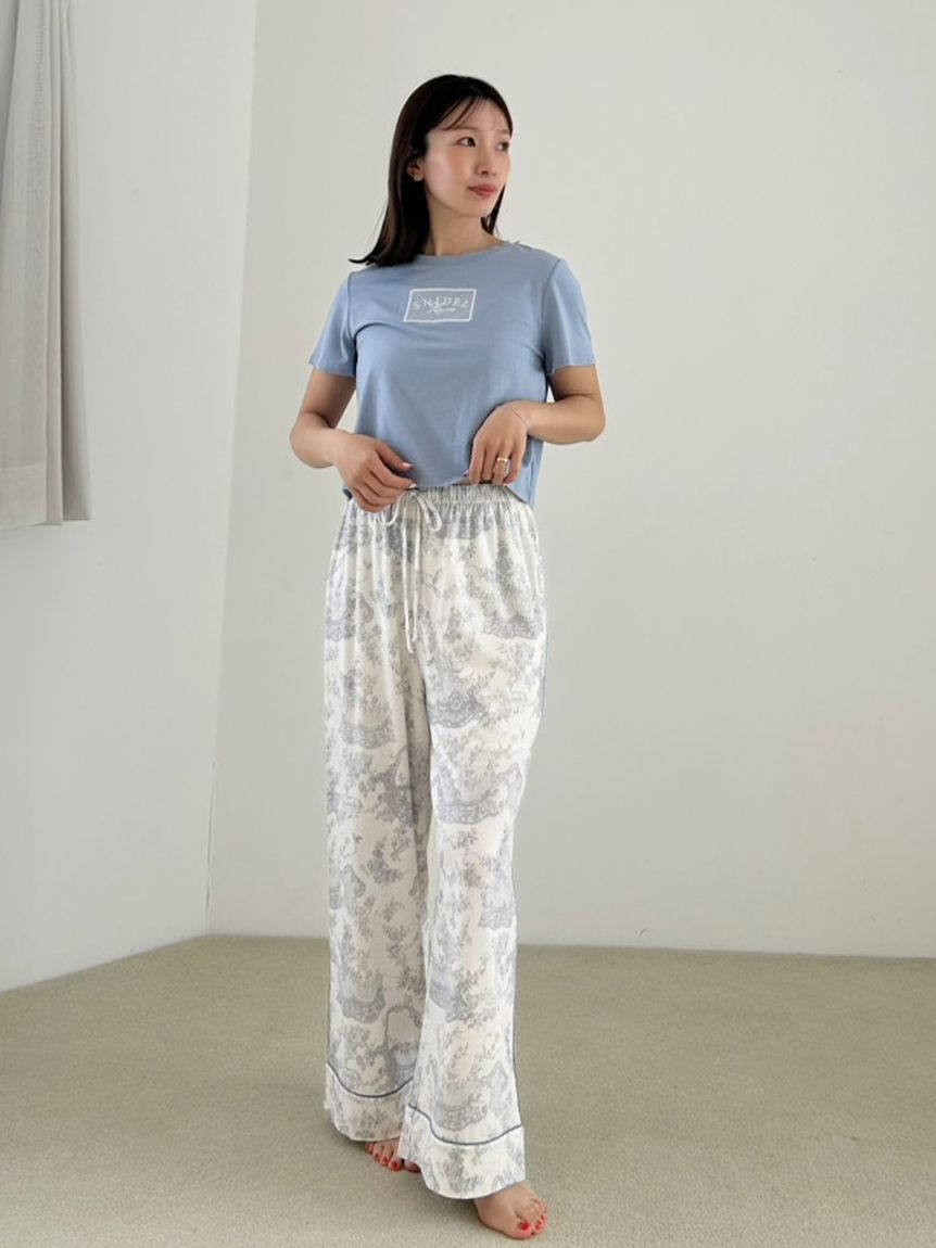 SNIDEL HOME「【Moilis】ロングパンツ」|ルームウェア|