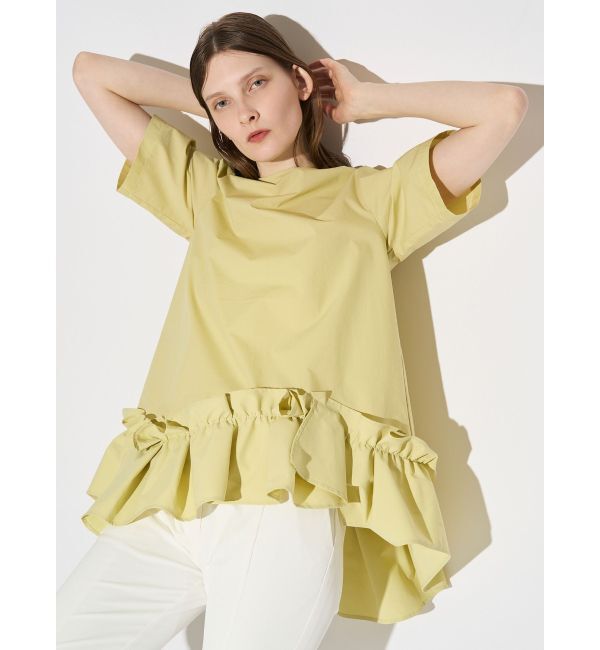 ELENDEEK「FRILL HEM BL」|シャツ・ブラウス|