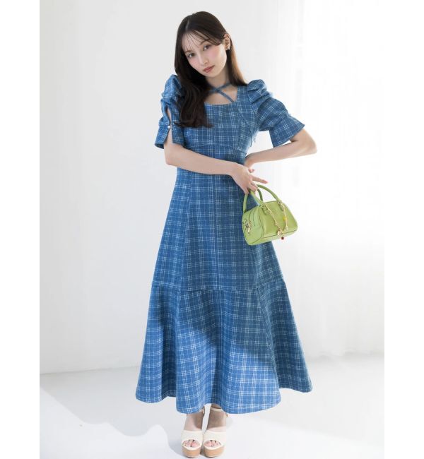 dazzlin「【再生産分】2WAYスイッチングステッチワンピース」|ワンピース|