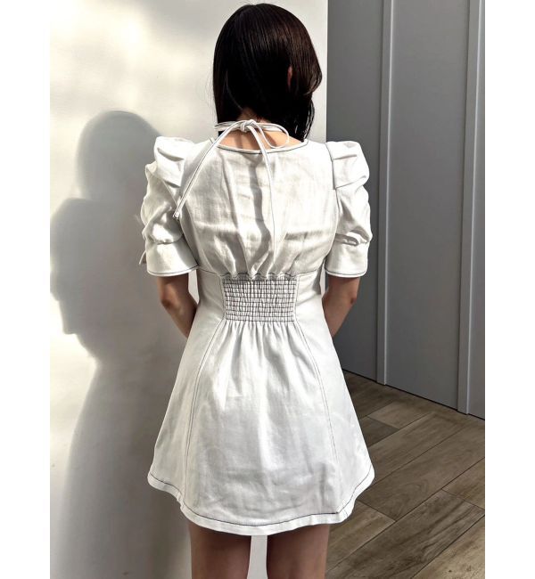 dazzlin「【再生産分】2WAYスイッチングステッチワンピース」|ワンピース|