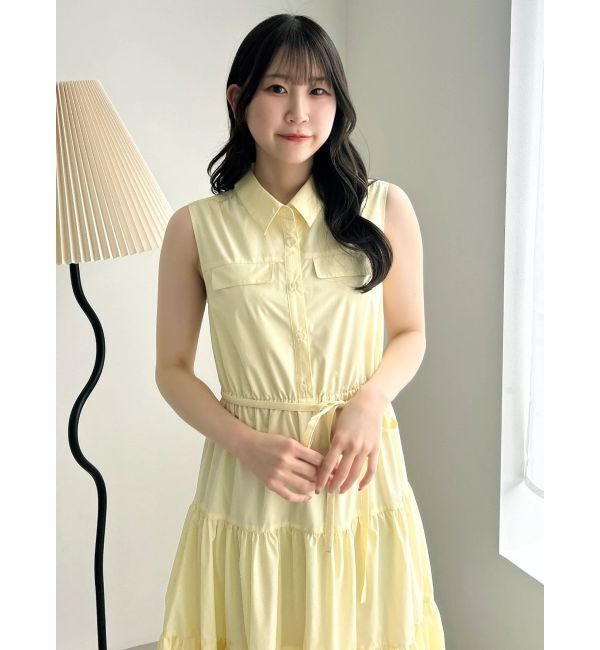 dazzlin「【WEB限定】コットンボリュームワンピース」|ワンピース|