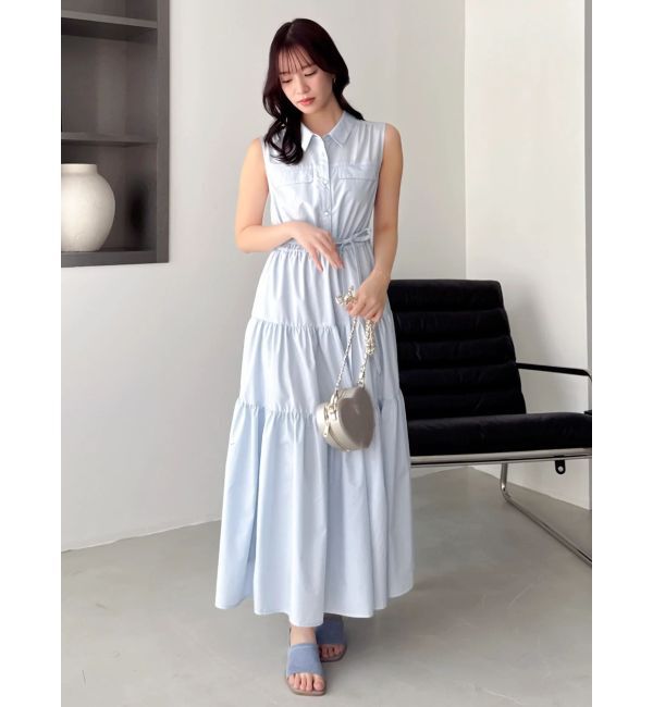 dazzlin「【WEB限定】コットンボリュームワンピース」|ワンピース|