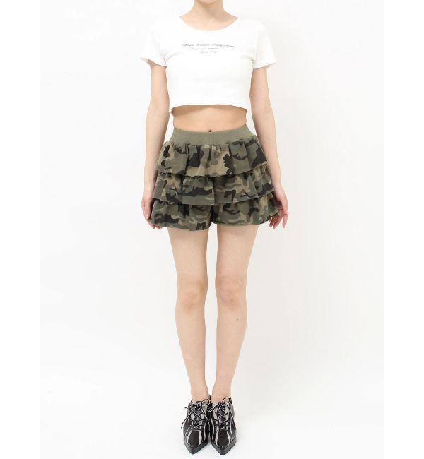 EVRIS「スウェットフリルショートパンツ」|その他|