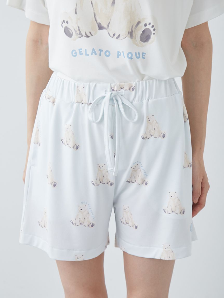 gelato pique「【接触冷感】シーアニマル柄ショートパンツ」|ルームウェア|